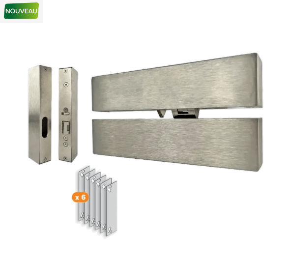 Verrou électrique issue de secours en applique, 24/48 V DC, , NF S 61-937